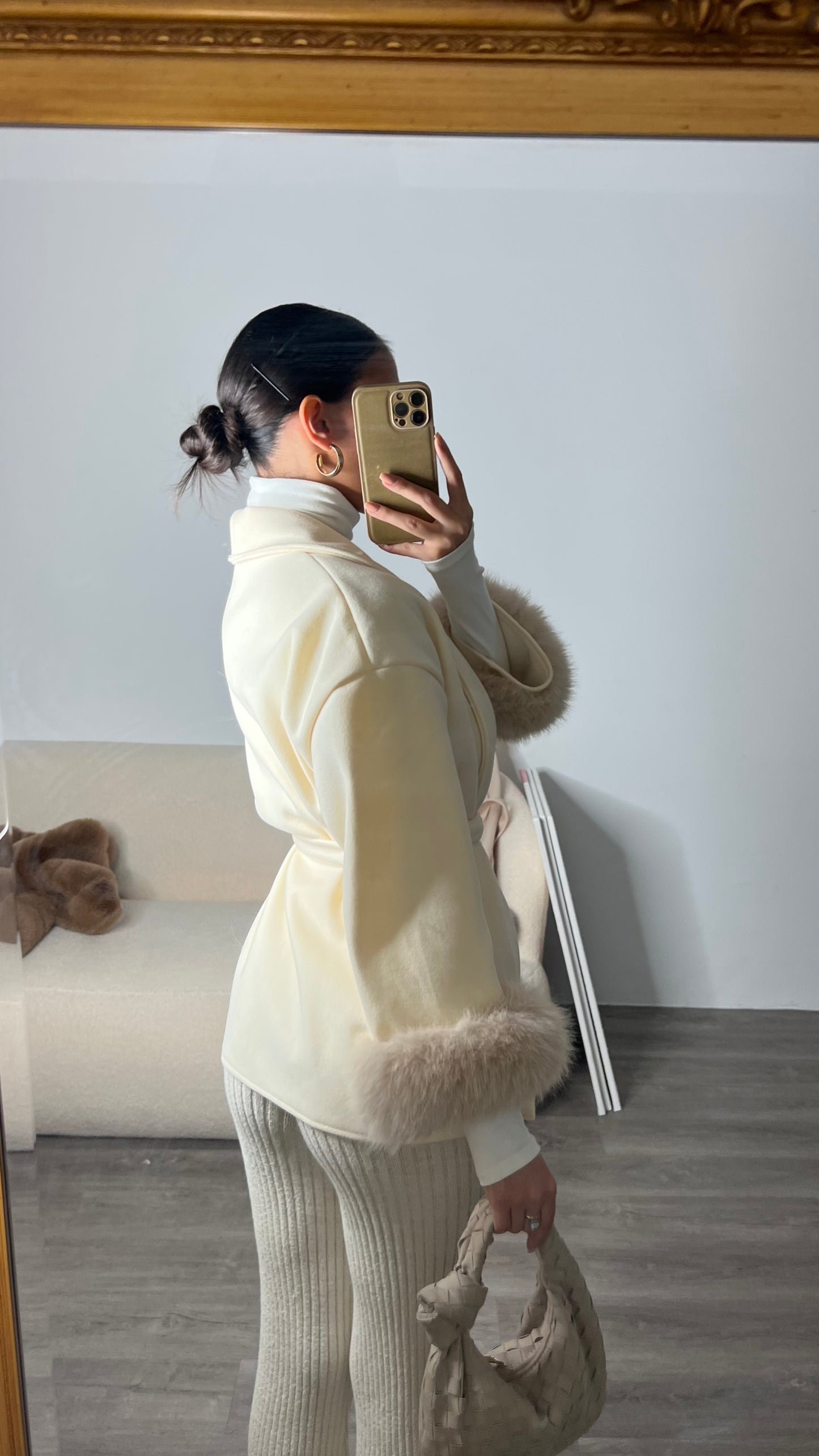 Linni Beige Jacke